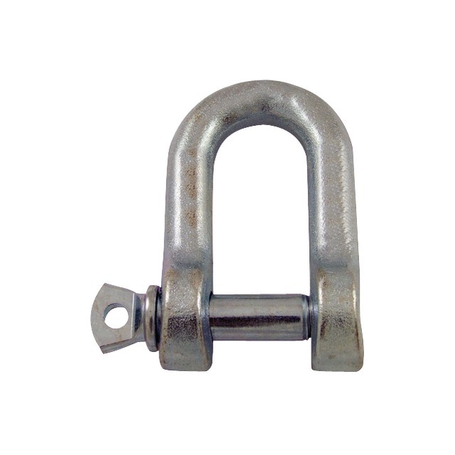 Manille Piton Acier Zinge 14MM référence fournisseur 225540
